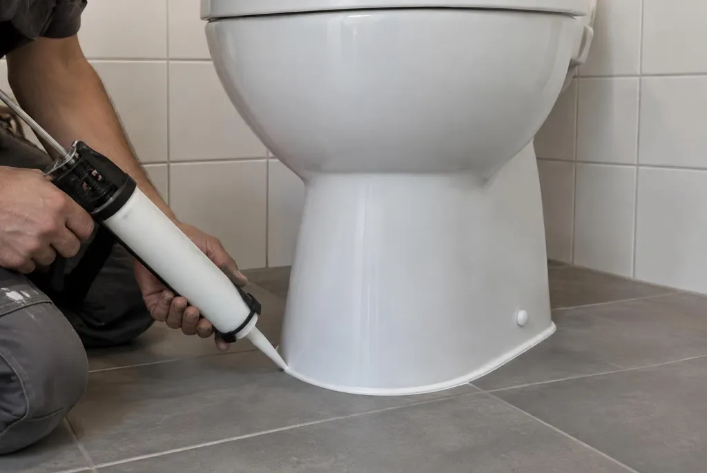 Kitbedrijf Swifterbant – replacing toilet sealant
